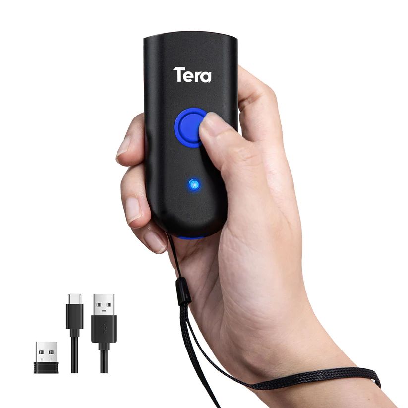 Tera 1100L Laser 1D Portable Barcode Scanner - Image 7