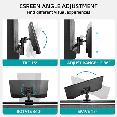 EUREKA Pegboard with Dual Monitor Stand - Image 6