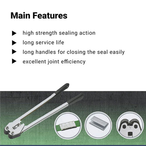 C-5005 Sealer Crimper for 5/8" Polyester (PET) Strapping - Image 4