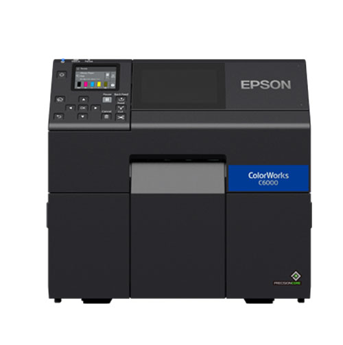 Epson ColorWorks C6050A (PK / MK) Colour Label Printer For Label’s Width Upto 4” with Auto-Cutter