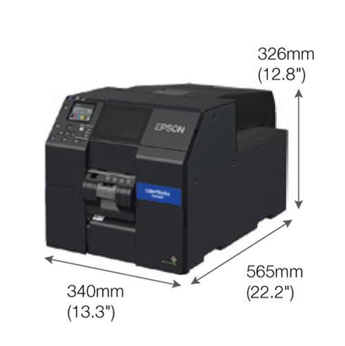 Epson ColorWorks C6050A (PK / MK) Colour Label Printer For Label’s Width Upto 4” with Auto-Cutter - Image 2