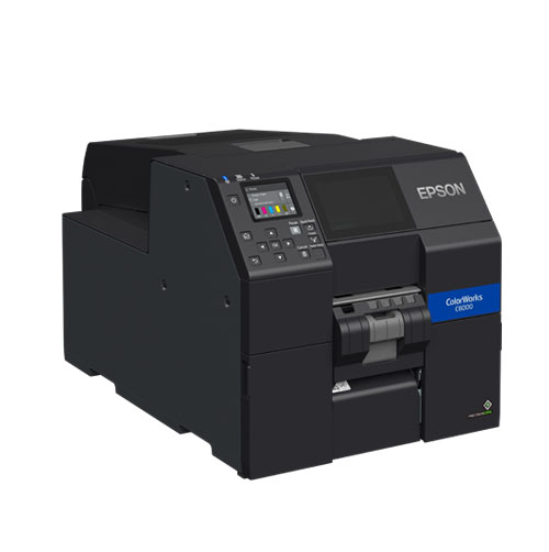 Epson ColorWorks C6050P (PK/ MK) Peel-and-Present Colour Label Printer For Label’s Width Upto 4” - Image 2