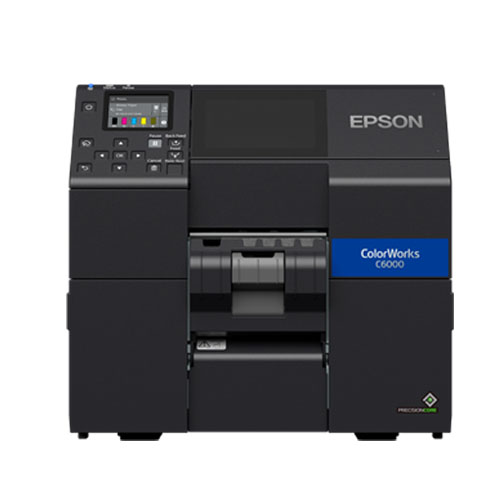 Epson ColorWorks C6050P (PK/ MK) Peel-and-Present Colour Label Printer For Label’s Width Upto 4”
