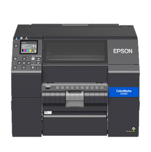 Epson ColorWorks C6550P (PK / MK) Peel-and-Present Colour Label Printer for Label width upto 8”