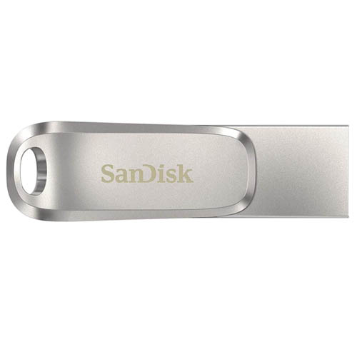 SanDisk SDDDC4-032G-G46 32GB Ultra Dual Drive Luxe USB 3.1 Type A & Type-C Flash Drive, Silver - Image 7