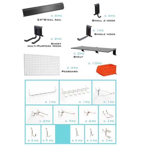 Ultrawall Pegboard Wall Organizer - 48X 36 inch - Image 9
