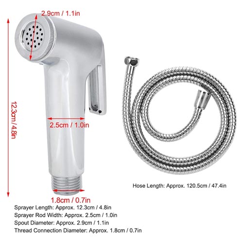 Vicfund 79Z3GB Modern Bidet Sprayer Kit - Image 2