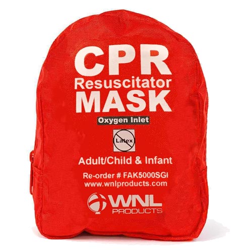 WNL Products CPR Rescue Mask, Soft Carry Case - Image 5