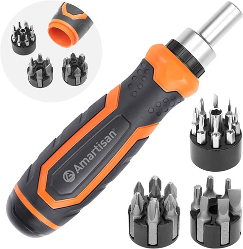 Amartisan 22 IN 1 Ratchet Screwdriver Set