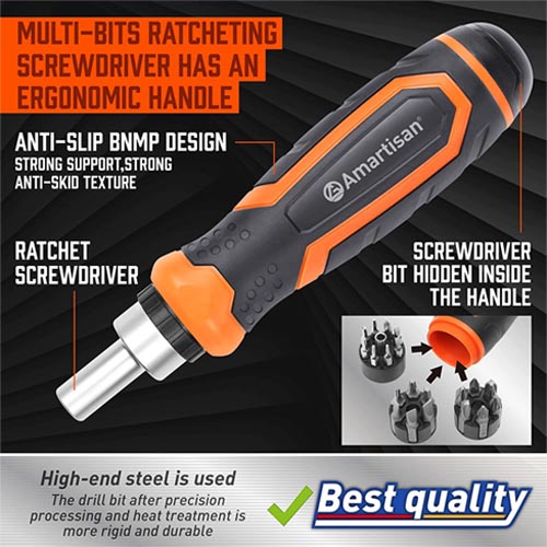 Amartisan 22 IN 1 Ratchet Screwdriver Set - Image 6