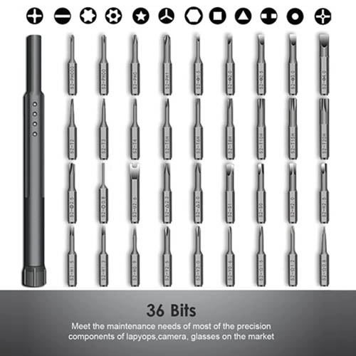 IFAN Precision Screwdriver Set 37in1 Bits - Image 2