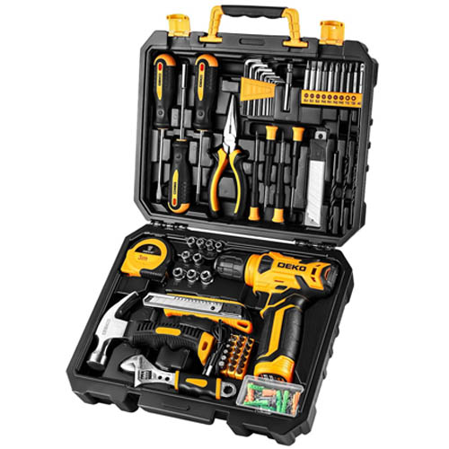 Dekopro 126 Piece 8V Power Tool Combo Kits