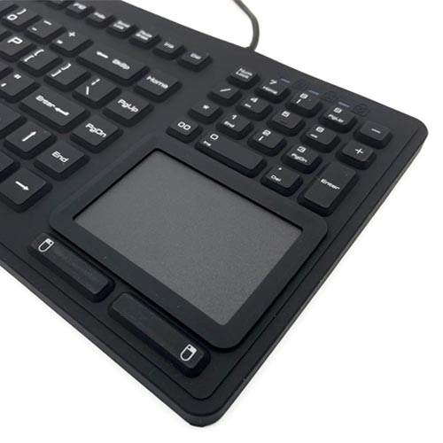 DSI KB107 Industrial Waterproof IP68 Keyboard with Built-in Touchpad - Image 9