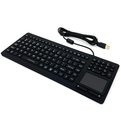 DSI KB107 Industrial Waterproof IP68 Keyboard with Built-in Touchpad - Image 7