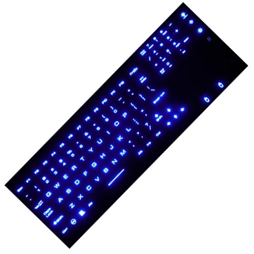 DSI LED IKB98BL Backlit Industrial IP68 Waterproof Keyboard with Touchpad - Image 3