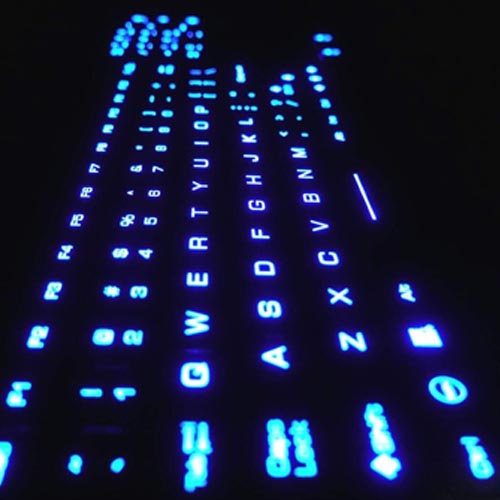 DSI LED IKB98BL Backlit Industrial IP68 Waterproof Keyboard with Touchpad - Image 2