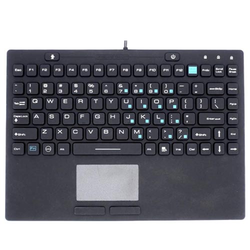 DSI Industrial Keyboard with Touchpad – IN86KB with IP68 Protection - Image 2