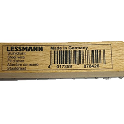 Lessmann Hand Brush - 12 pcs per box , 2 Rows Steel Wire 25mm X (Dia) 0.35mm - Image 6