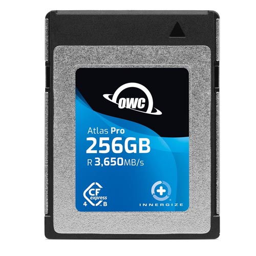 OWC 256GB Atlas Pro High-Performance CFexpress 4.0 Type B Memory Card