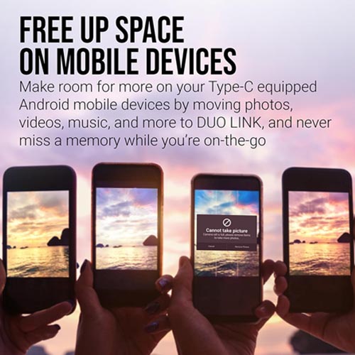 PNY DUO LINK USB 3.2 Type-C Dual Flash Drive for Android Devices and Computers - Image 5