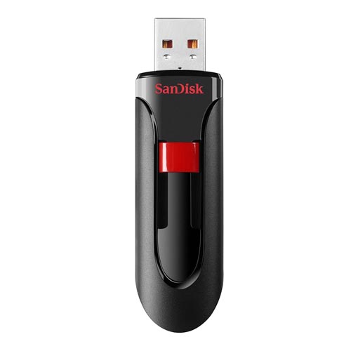 SanDisk SDCZ60-xxxG-B35 Black/Red Cruzer Glide USB 2.0 Retractable Flash Drive 32 to 256 GB - Image 5