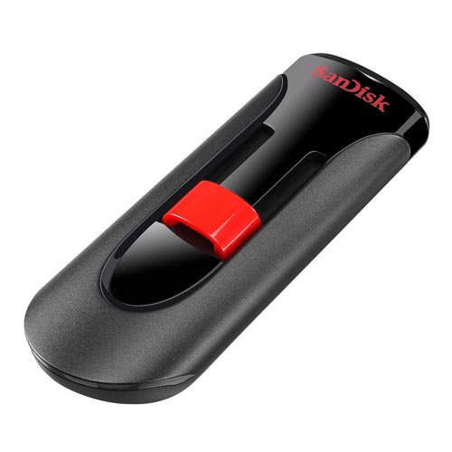 SanDisk SDCZ60-xxxG-B35 Black/Red Cruzer Glide USB 2.0 Retractable Flash Drive 32 to 256 GB - Image 3