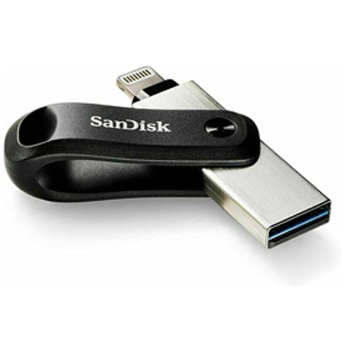 SanDisk iXpand Go SDIX60N-xxxG-GN6NE USB 3.0 Flash Drive 128GB or 256GB Silver/Black - Image 8