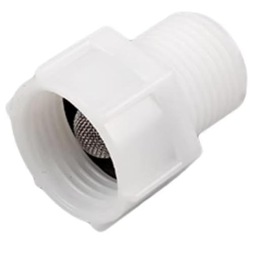 PracticalDeals ABS Toilet Pipe Adapter, 7/8" Female Thread to 1/2" Male Thread