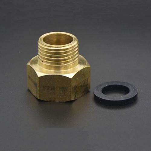 PracticalDealsToilet Copper Pipe Adapter, 7/8" Female Thread to 1/2" Male