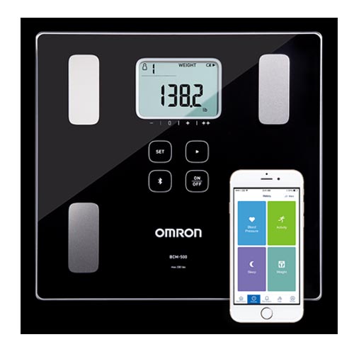 BCM-500 Omron Body Composition Monitor and Scale with Bluetooth - Image 4