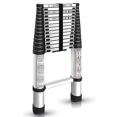 Aluminum Telescopic Ladder 14.5FT / 4.4M findmall