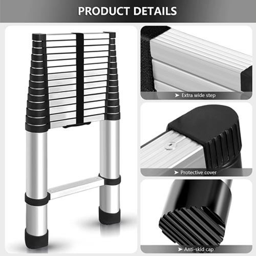 Aluminum Telescopic Ladder 14.5FT / 4.4M findmall - Image 5