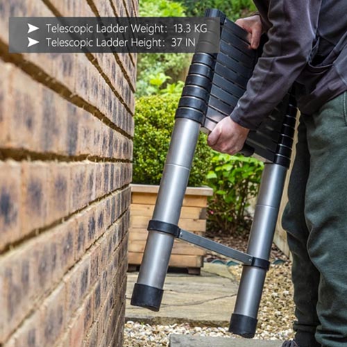 Aluminum Telescopic Ladder 14.5FT / 4.4M findmall - Image 3