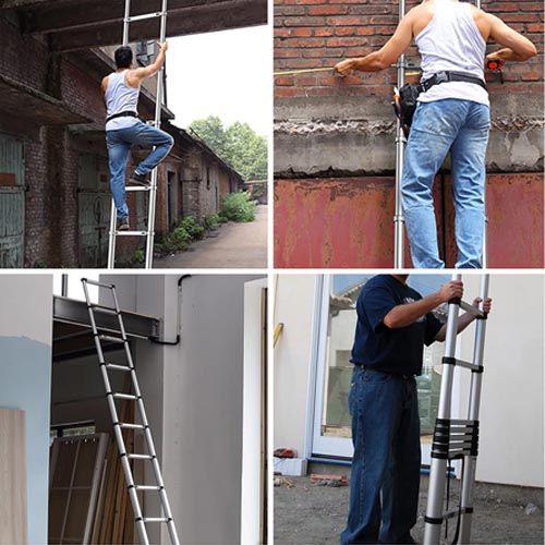 Aluminum Telescopic Ladder 14.5FT / 4.4M findmall - Image 2
