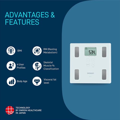 Omron HBF-214-AP Body Composition Monitor (HBF-214-AP) - Image 5