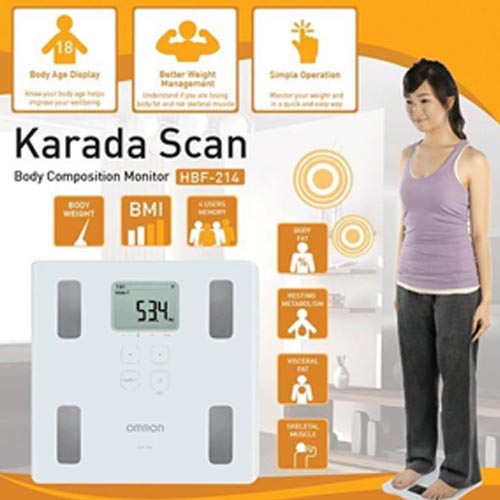 Omron HBF-214-AP Body Composition Monitor (HBF-214-AP) - Image 2