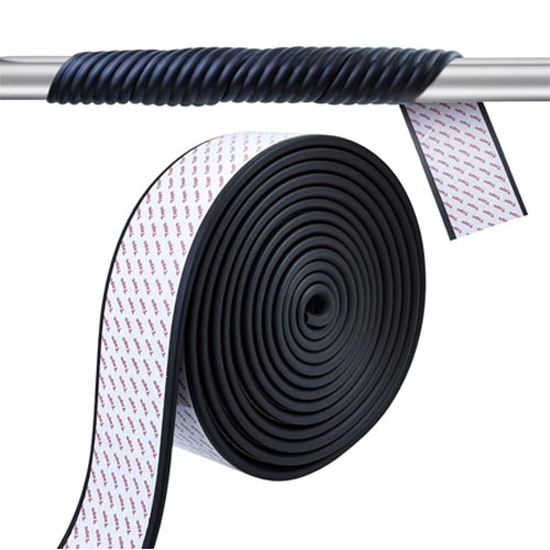 Jeyeou 3in NBR Pipe Insulation Foam Outdoor Tape 19.6ft