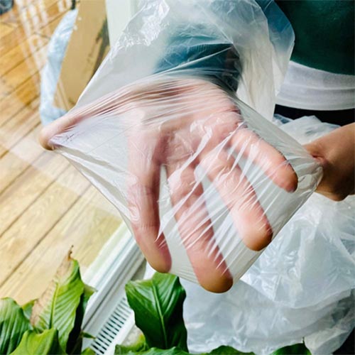Oiyeefo 9X12ft Clear Plastic Sheeting Drop Cloths for Painting - Image 8