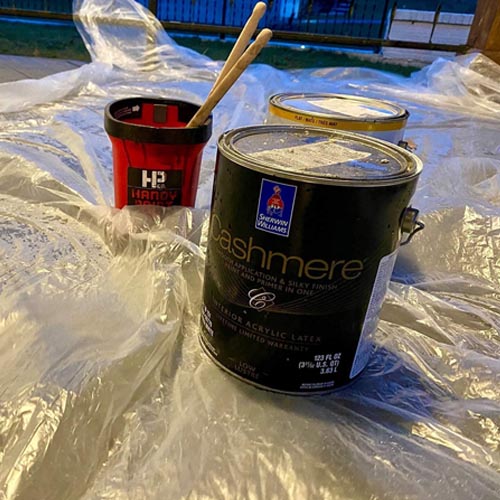 Oiyeefo 9X12ft Clear Plastic Sheeting Drop Cloths for Painting - Image 5