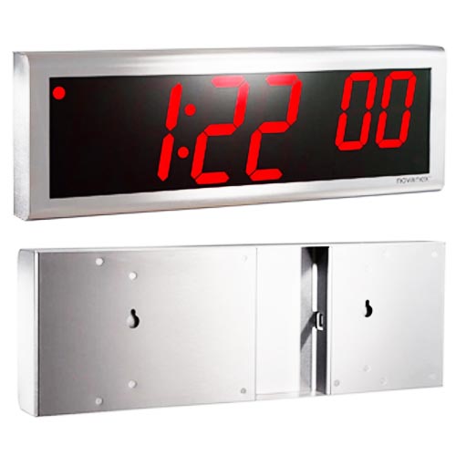 Novanex Surface Mount Power-over-Ethernet low voltage digital clock with Seven segment Red LEDs - Image 3