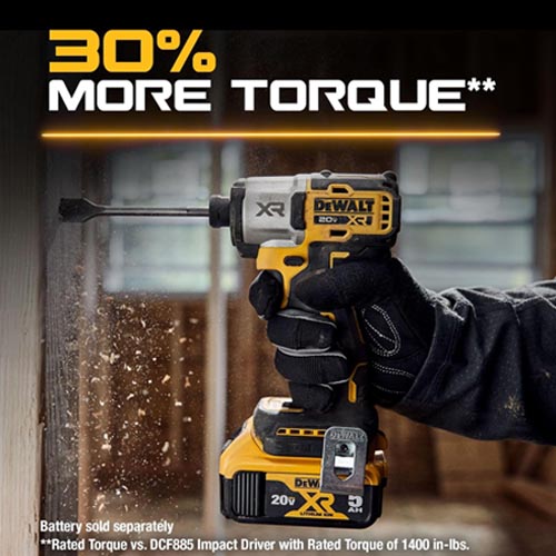 DEWALT DCF845B 20V MAX XR Impact Driver - Image 7