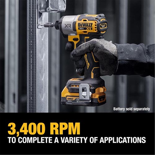 DEWALT DCF845B 20V MAX XR Impact Driver - Image 5