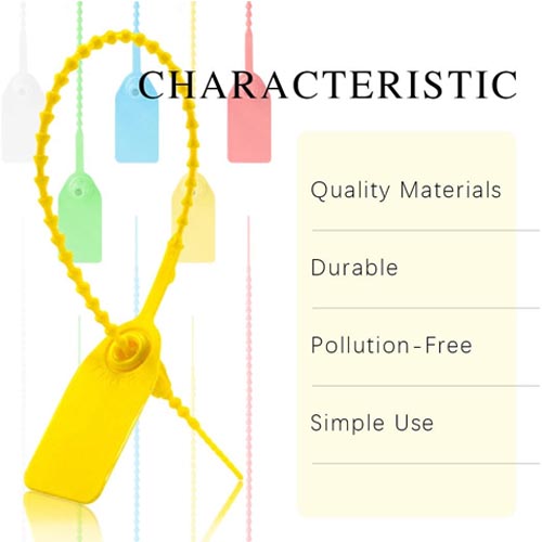 Glarks Plastic Multi-Colour Self-Locking Security Zip Ties - Image 3