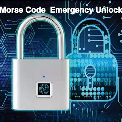 HO-ZWS-1 Smart Biometric Fingerprint Padlock - Image 3