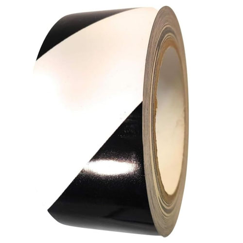 LiteMark Hazard Floor Marking Tape Black/White