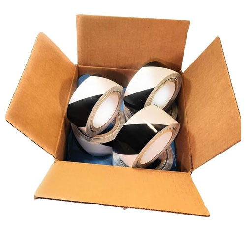 LiteMark Hazard Floor Marking Tape Black/White - Image 2