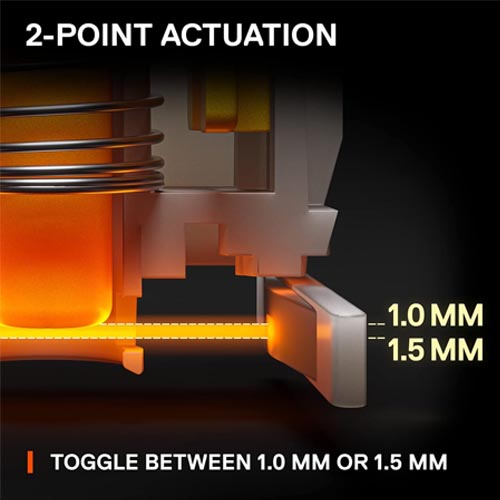 SteelSeries Apex 9 TKL 64847 – HotSwap Optical Mini Keyboard - Image 7