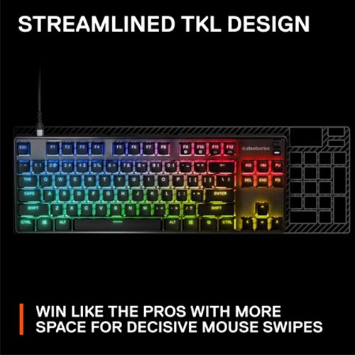SteelSeries Apex 9 TKL 64847 – HotSwap Optical Mini Keyboard - Image 5