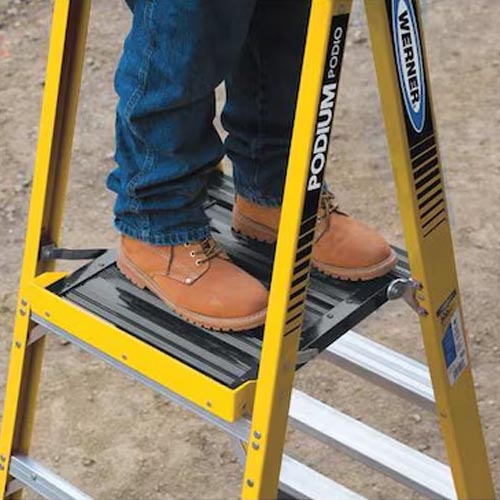 Werner PD7304-4C Podium 4-Ft Fiberglass 375-Lb - Image 4