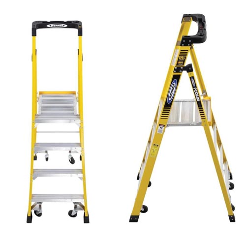 Werner PD7304-4C Podium 4-Ft Fiberglass 375-Lb - Image 2